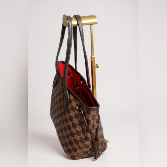 Louis Vuitton Brown Checkered Tote - Picture 10 of 10